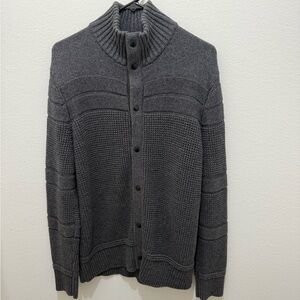 Banana Republic Men's Charcoal Sweater